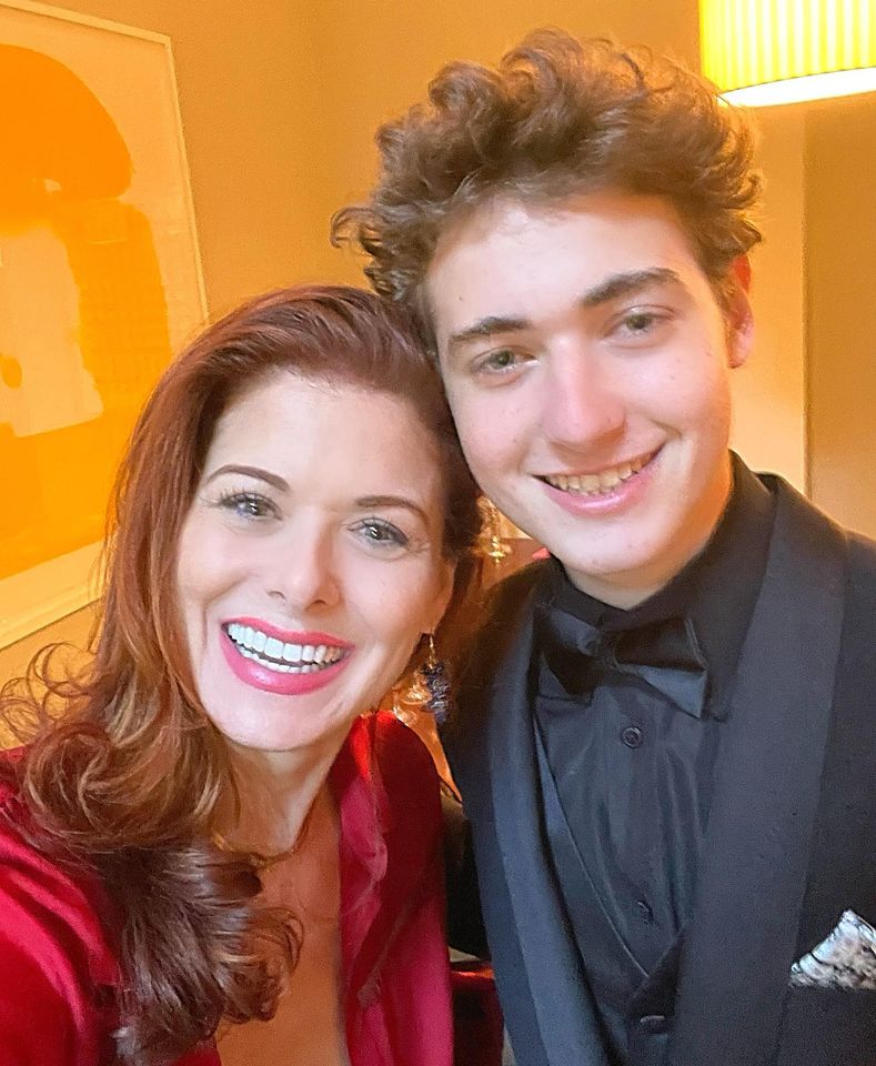 Debra Messing and son roman Debra Messing with son Roman Walker ZelmanCredit: Debra Messing/Instagram
