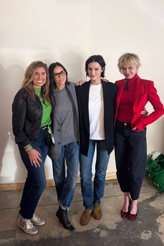 Demi Moore Is the Latest Star to Reach for This Cuffed Denim Cut Credit: Demi Moore