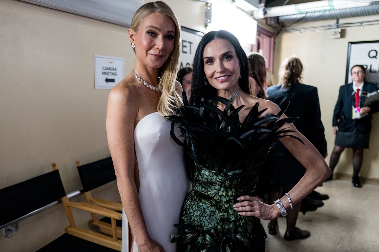 Gwyneth Paltrow and Demi MooreCredit: John Shearer/98th Oscars/Getty
