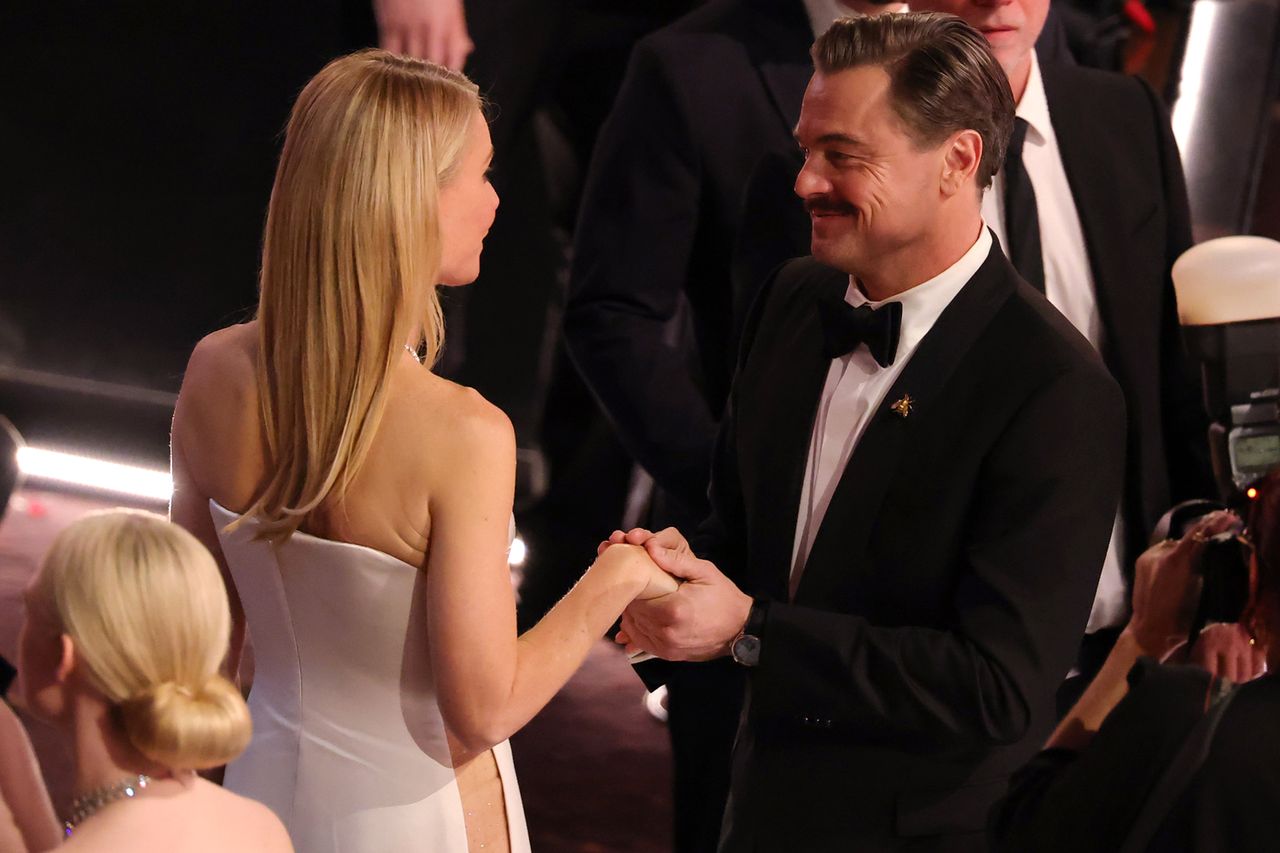 Gwyneth Paltrow and Leonardo DiCaprioCredit: Kevin Winter/Getty