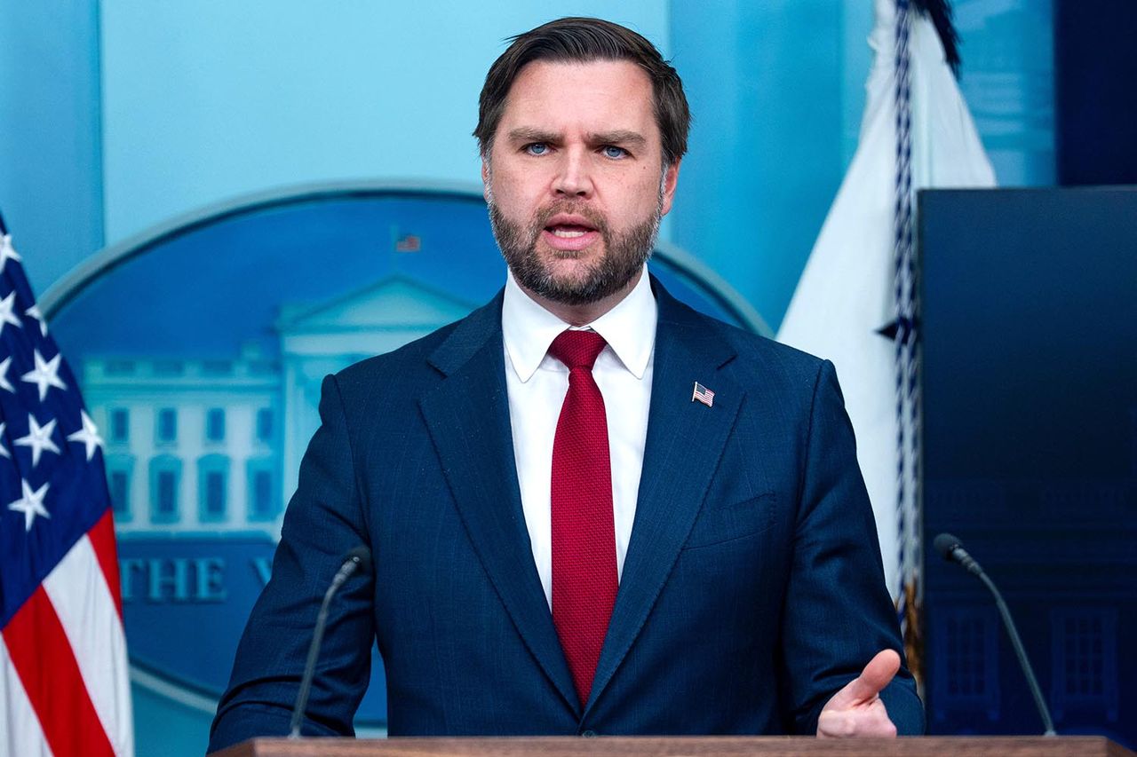 JD Vance on Jan. 8, 2026Credit: Bonnie Cash/UPI/Bloomberg via Getty