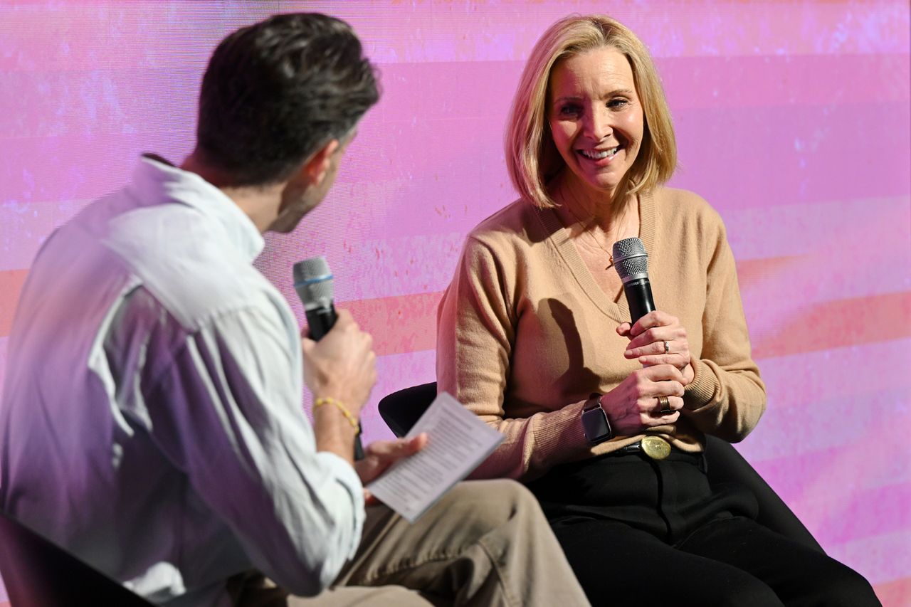 Jeff Thurm and Lisa KudrowCredit: Jeff Spicer/Getty