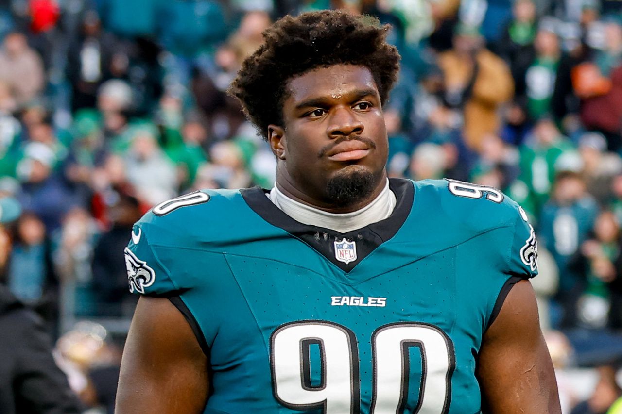 Jordan Davis of the Philadelphia EaglesCredit: Lauren Leigh Bacho/Getty