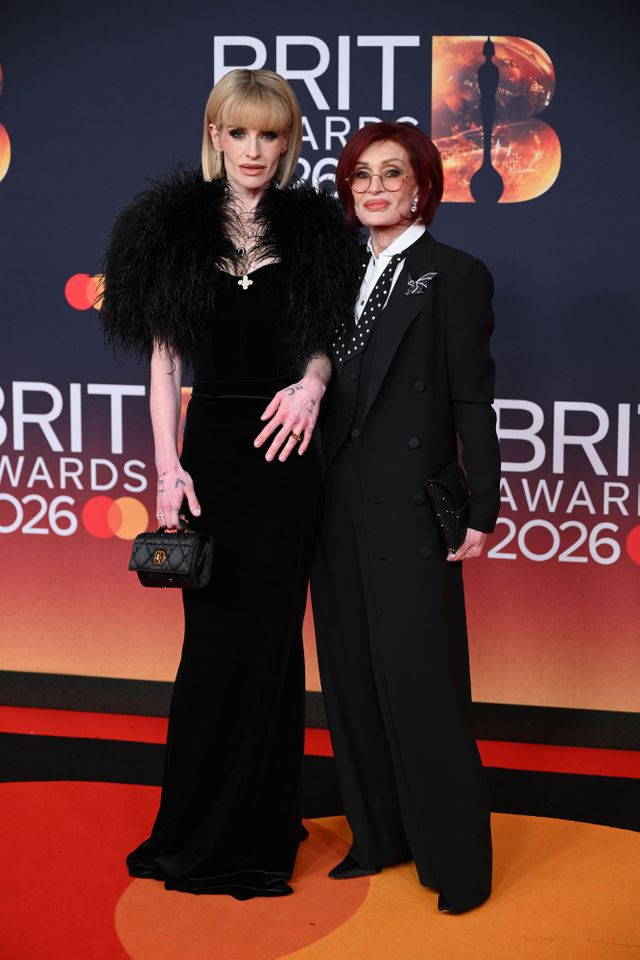 Kelly Osbourne and Sharon Osbourne attend The BRIT Awards 2026 at Co-op Live on February 28, 2026 Kelly and Sharon Osbourne at the 2026 BRIT Awards in Manchester, England, on Feb. 28, 2026Credit: Karwai Tang/WireImage