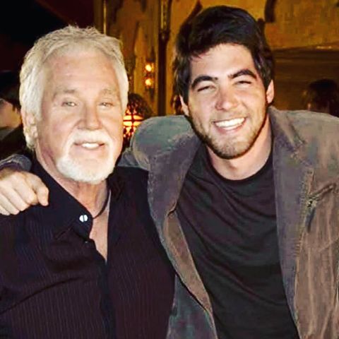 Kenny Rogers and Chris Rogers seen here. Kenny Rogers (left) and son Christopher Rogers in an undated photo shared on Instagram on Aug. 2, 2021Credit: Wanda Rogers via Kenny Rogers/Instagram