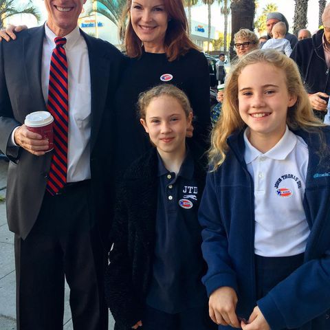 Marcia Cross and daughters Marcia Cross with twin daughters Savannah and Eden MahoneyCredit: Marcia Cross/Instagram