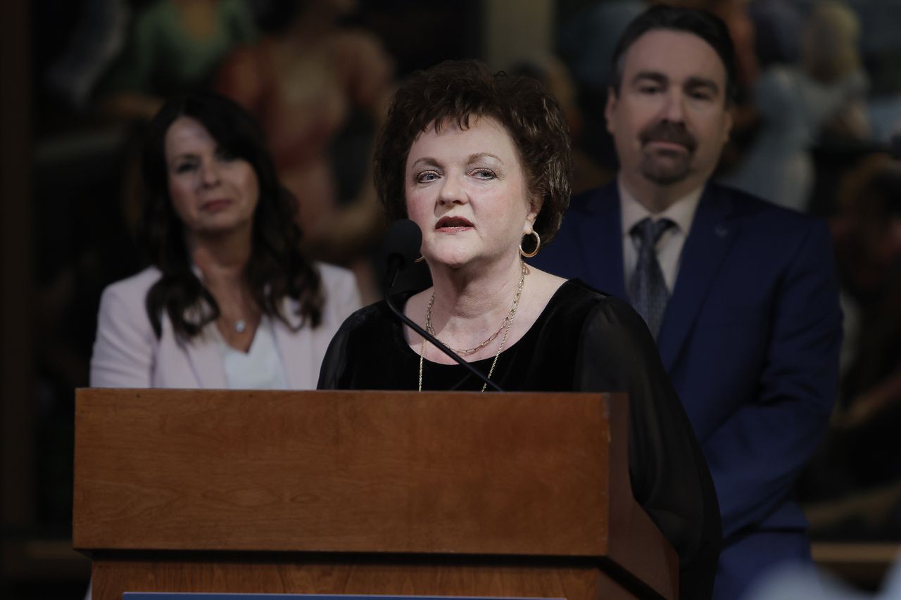 Lisa Stanley, Jeanie Stanley and Ralph Stanley II represent 2026 Inductees, The Stanley Brothers onstage at the Country Music Hall of Fame Inductee Press Conference at Country Music Hall of Fame and Museum on March 20, 2026 Lisa Stanley, Jeanie Stanley and Ralph Stanley II represent 2026 Inductees, The Stanley Brothers onstage at the Country Music Hall of Fame Inductee Press Conference at Country Music Hall of Fame and Museum on March 20, 2026 in NashvilleCredit: Tibrina Hobson/Getty