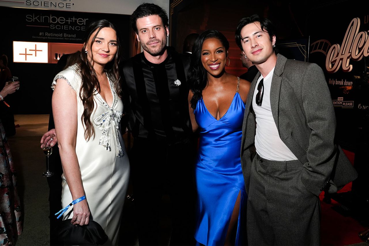 Charlotte Triggs, François Arnaud, Janine Rubenstein, Hudson WilliamsCredit: Presley Ann/Getty