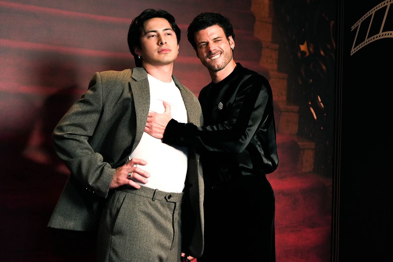 PEOPLE + Your Attention, Please Co-Presenting Sponsorship At MPTF's 24th Annual Night Before The Oscars at Fox Studio Lot on March 14, 2026 in Los Angeles, California. Hudson Williams, François Arnaud Credit: Presley Ann/Getty