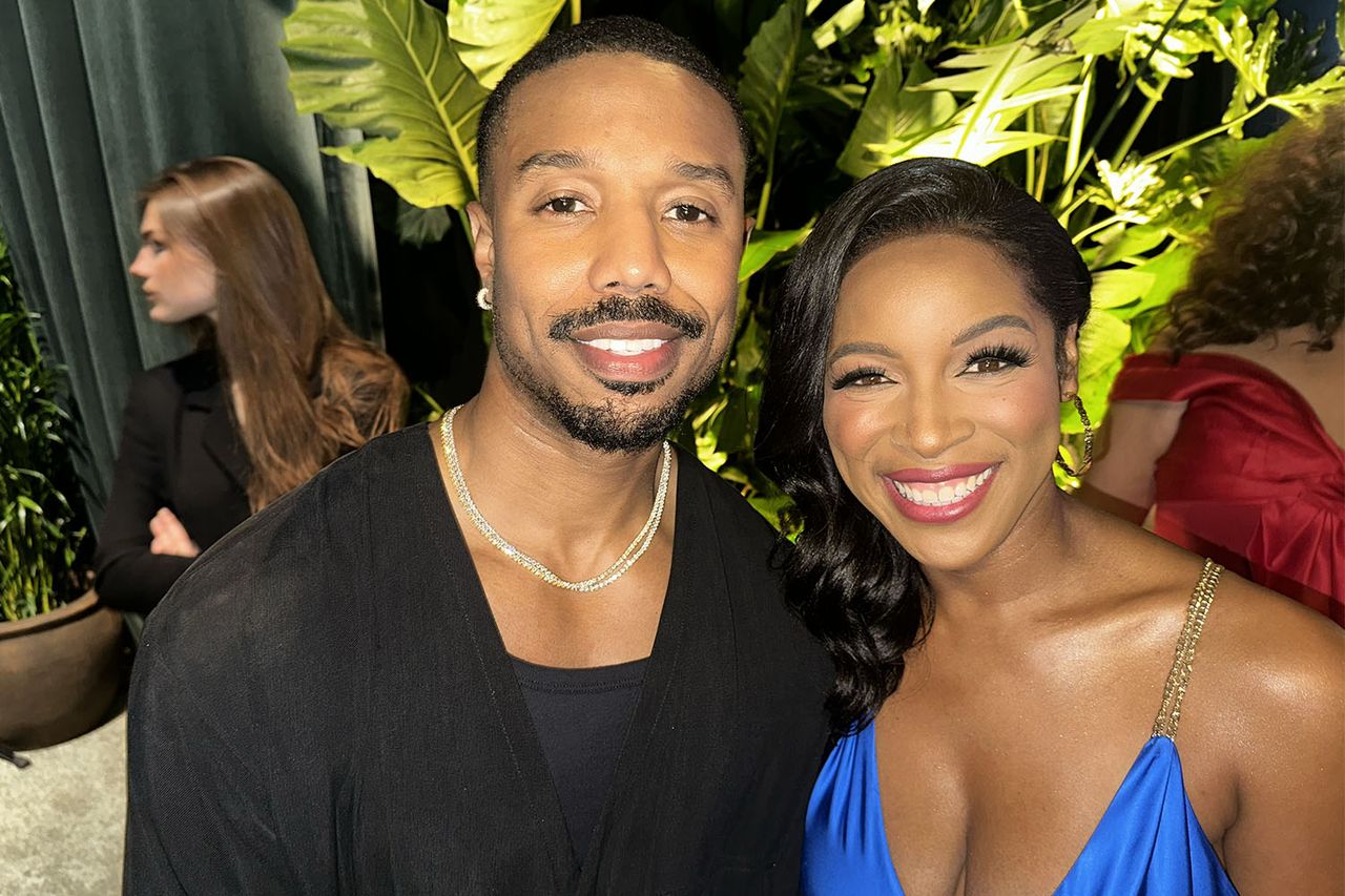 Michael B. Jordan, Janine RubensteinCredit: courtesy Janine Rubenstein