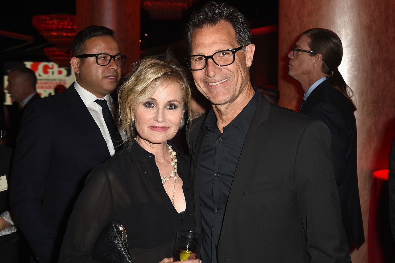 Maureen McCormick and Michael Cummings.Credit: Joshua Blanchard/Getty