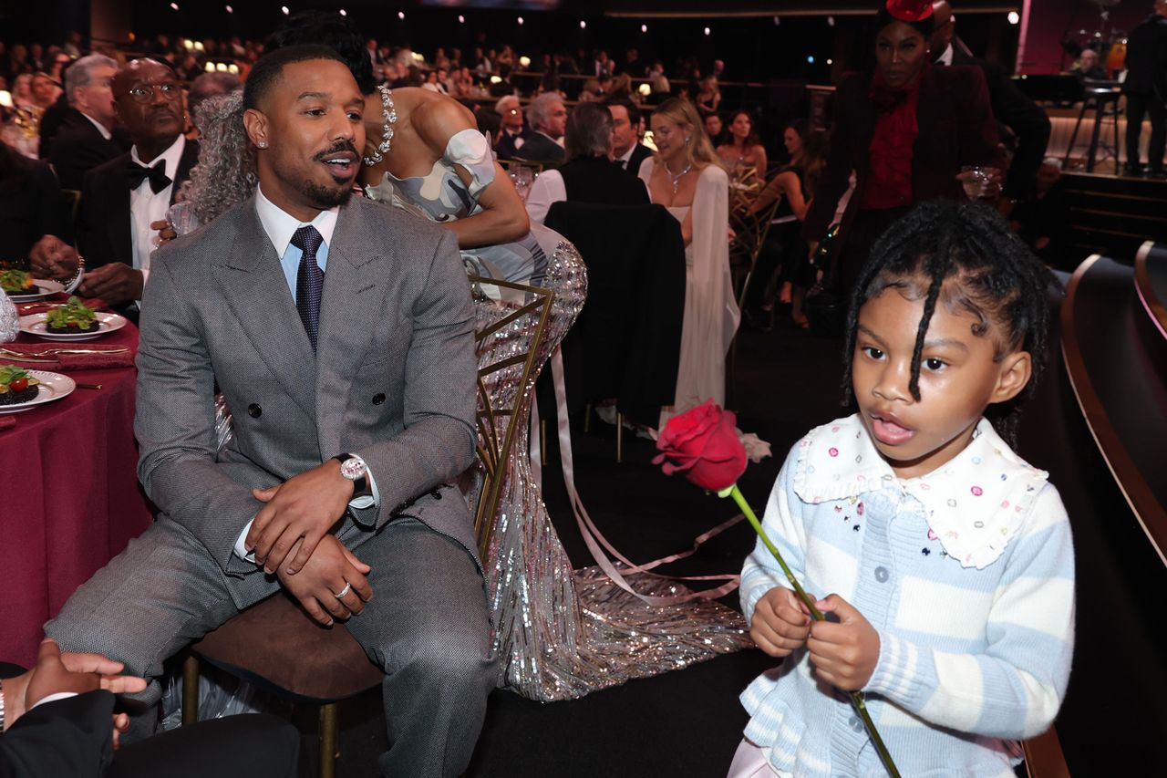 Michael B. Jordan, Teyana Taylor and Rue Rose Shumpert Michael B. Jordan, Teyana Taylor and Rue Rose ShumpertCredit: Christopher Polk/Shutterstock