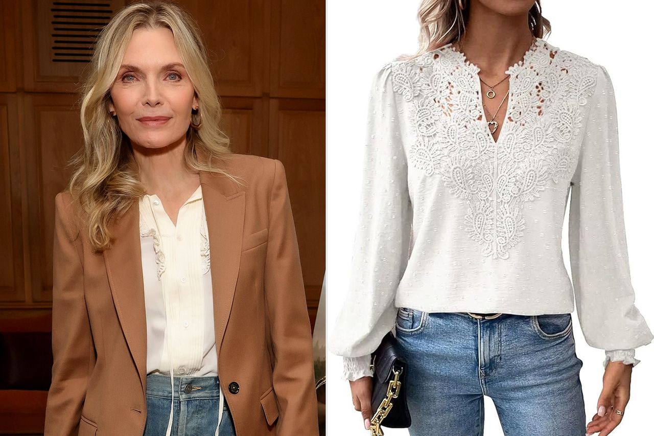 Michelle Pfeiffer at the Paramount+ LA Tastemaker event for THE MADISON Credit: Todd Williamson/JanuaryImages/Shutterstock; Amazon