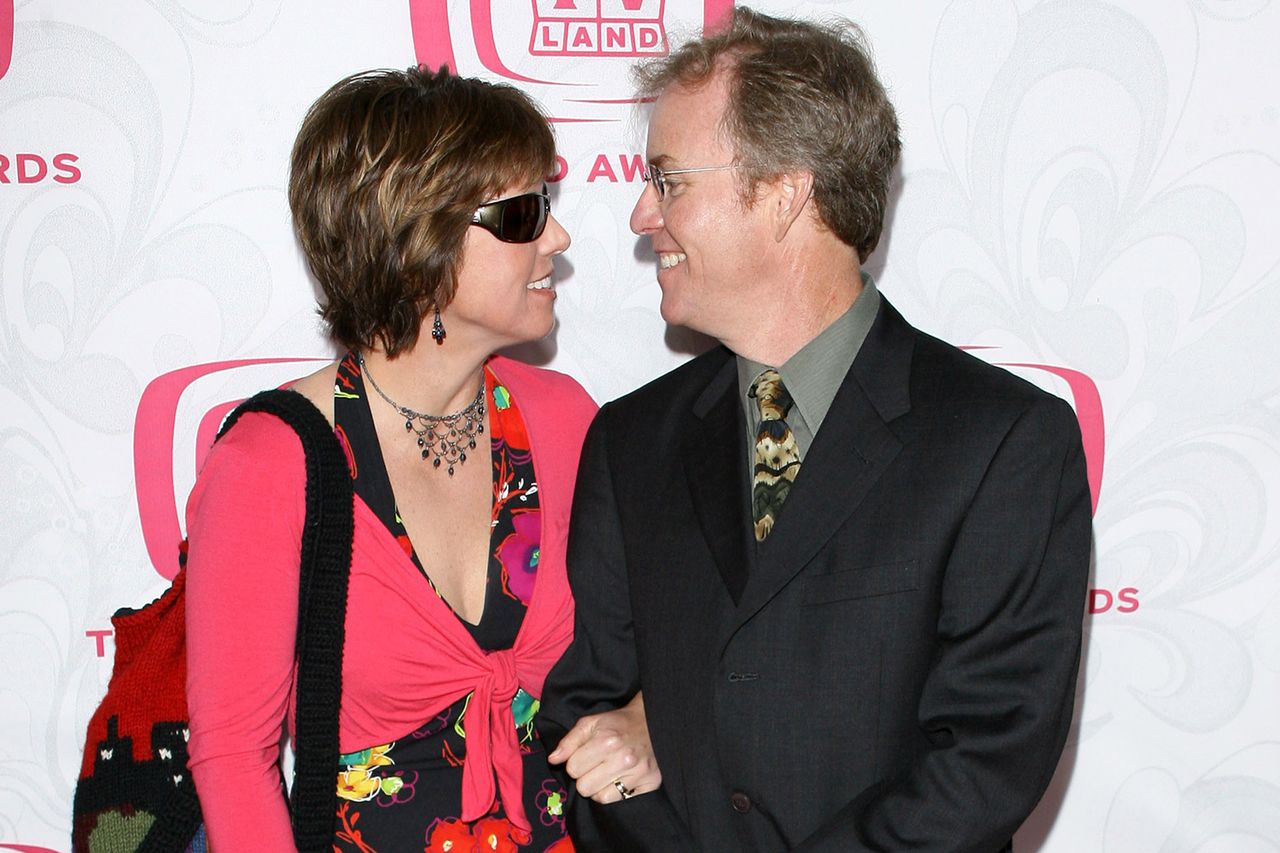 Mike Lookinland (right) and wife Kelly Wermuth.Credit: M. Tran/FilmMagic
