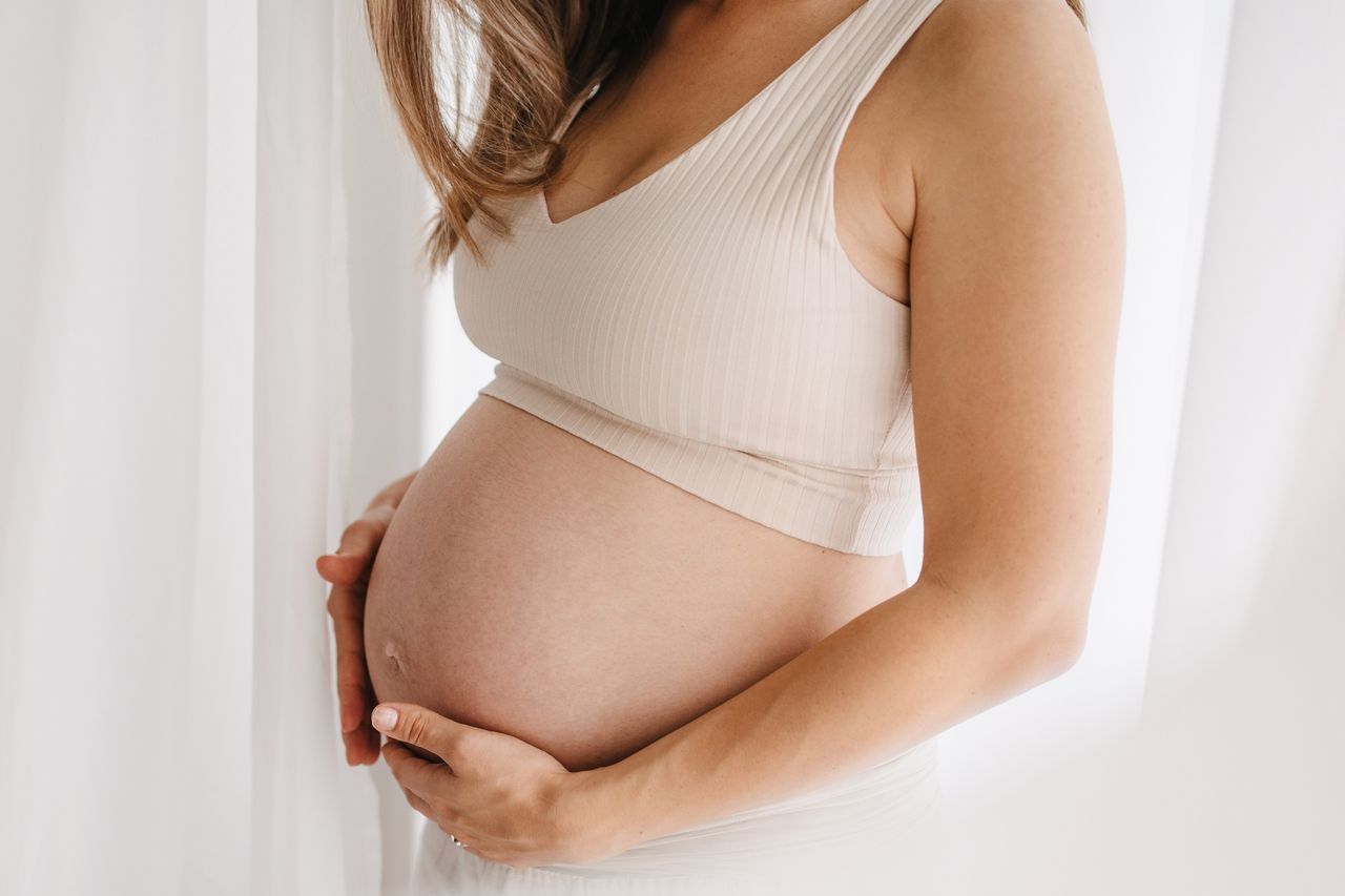 Stock image of pregnant womanCredit: Getty