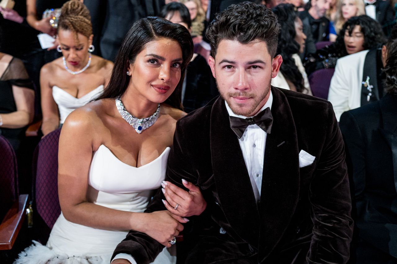 Priyanka Chopra and Nick JonasCredit: John Shearer/98th Oscars/Getty