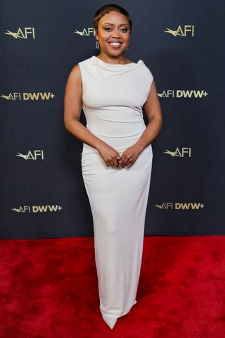 Quinta Brunson was the keynote speaker at last night Quinta BrunsonCredit: Rodin Eckenroth for AFI