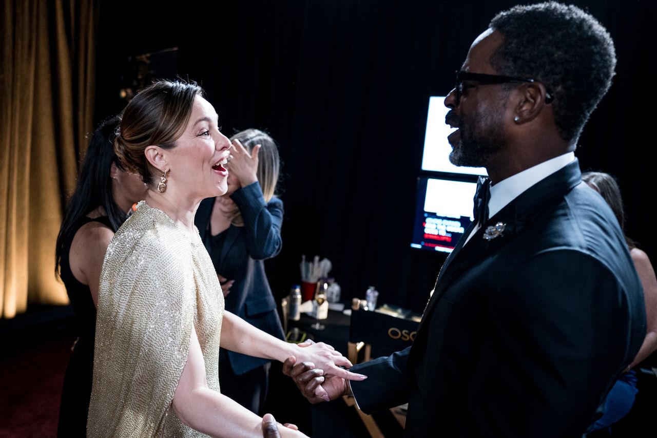 Rachel McAdams and Sterling K. BrownCredit: John Shearer/98th Oscars/Getty