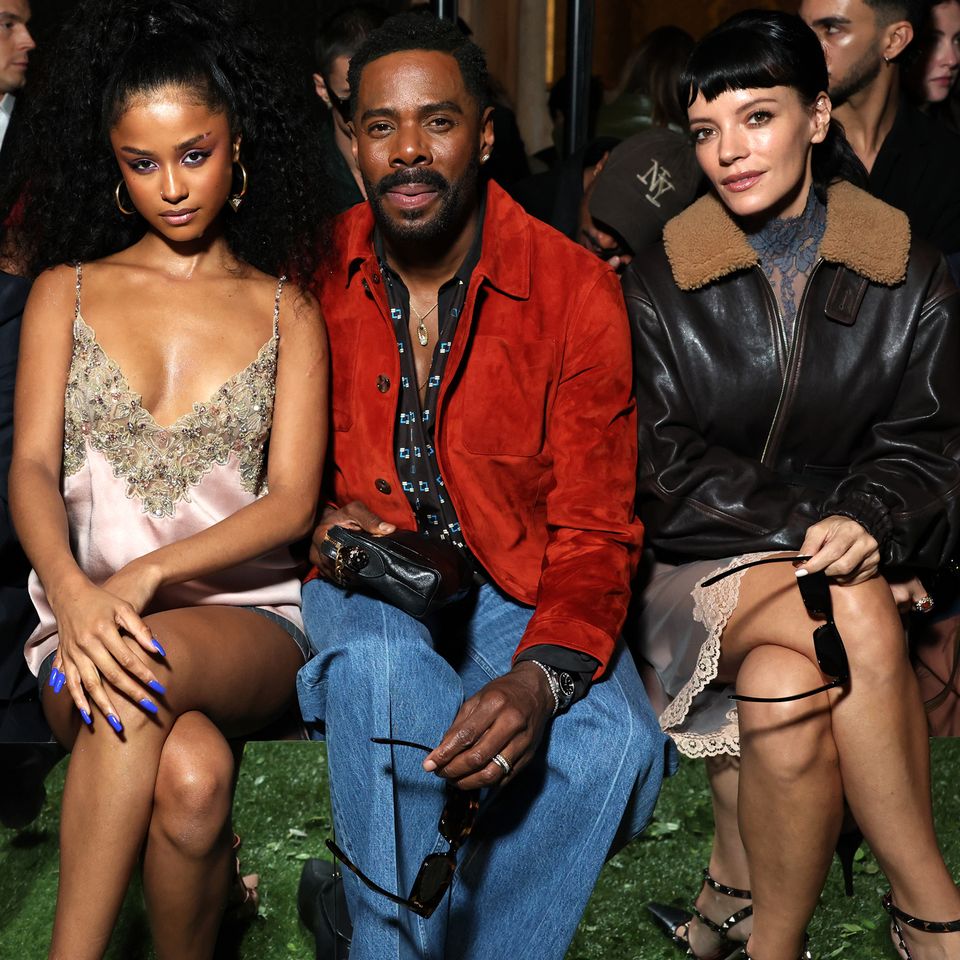 Tyla, Colman Domingo and Lily AllenCredit: Arnold Jerocki/Getty