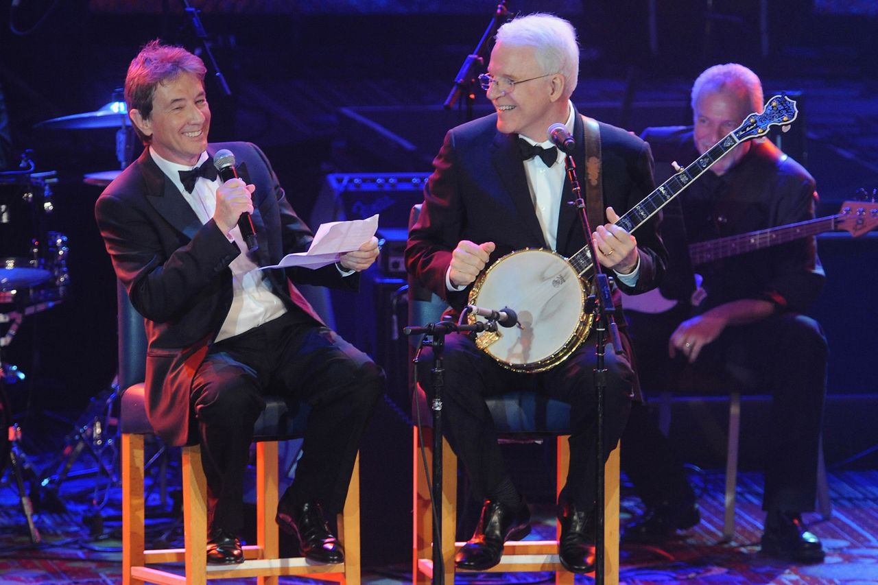 Martin Short and Steve Martin in 2013Credit: Brad Barket/Getty