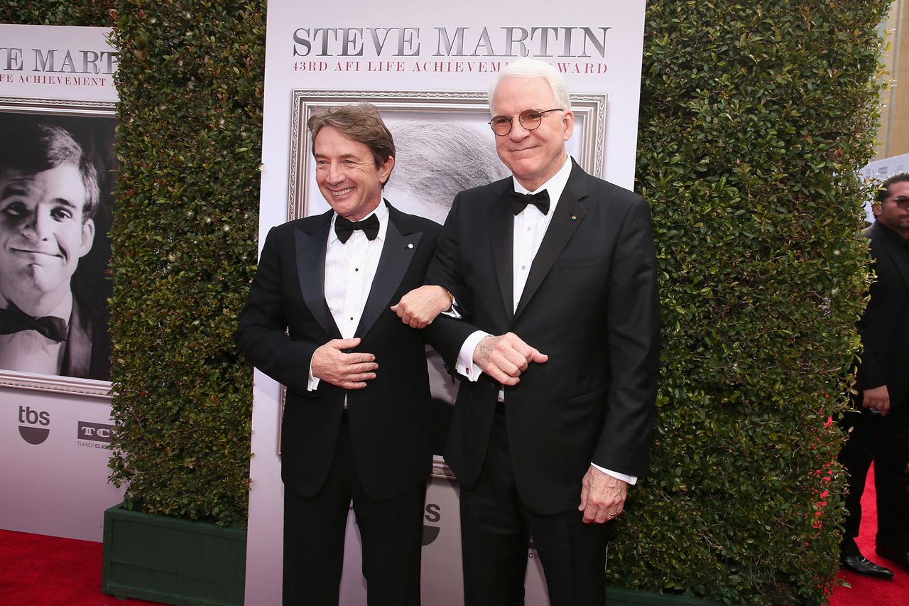 Martin Short and Steve Martin in 2015Credit: Christopher Polk/Getty