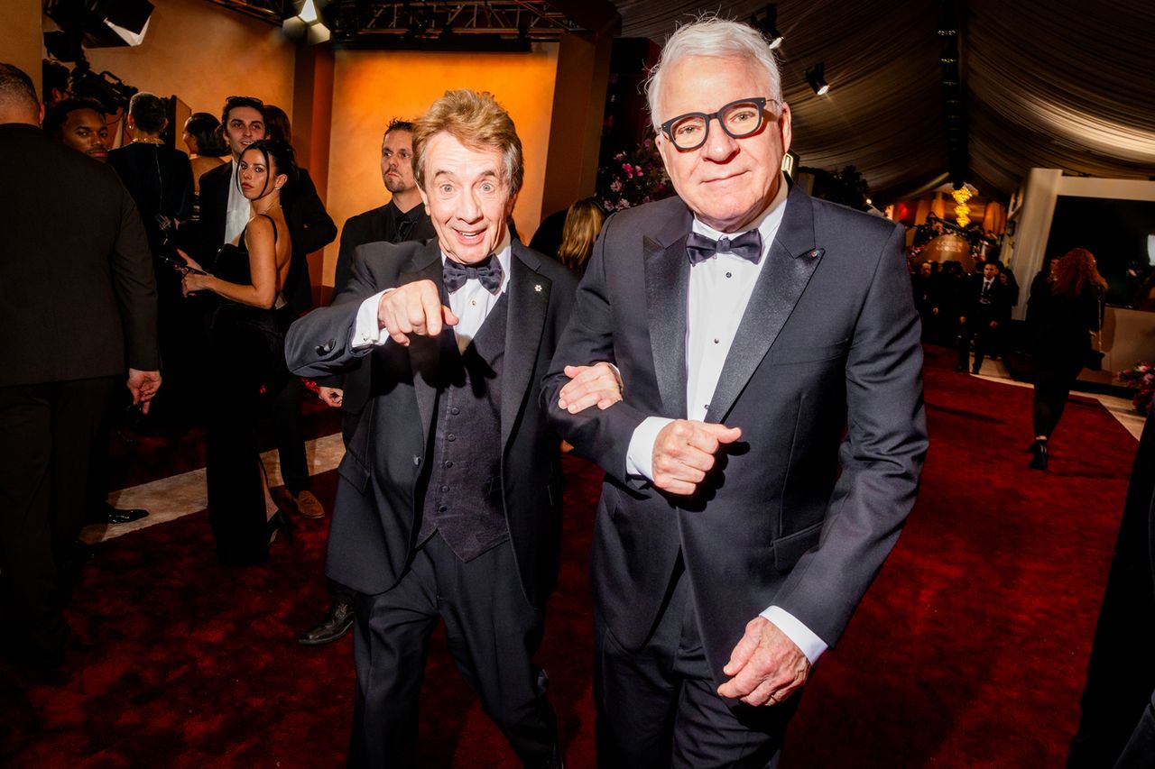 Martin Short and Steve Martin in 2026Credit: Roger Kisby/2026GG/Penske Media via Getty