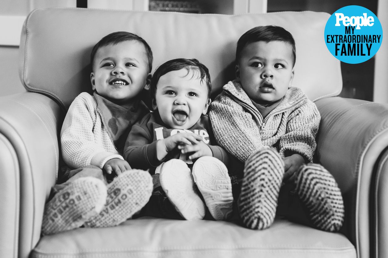 Tamika Felder Welcomed Son with Donated Embryo on Friendship with His Biological Mom The three boys.Credit: Elyse Cosgrove