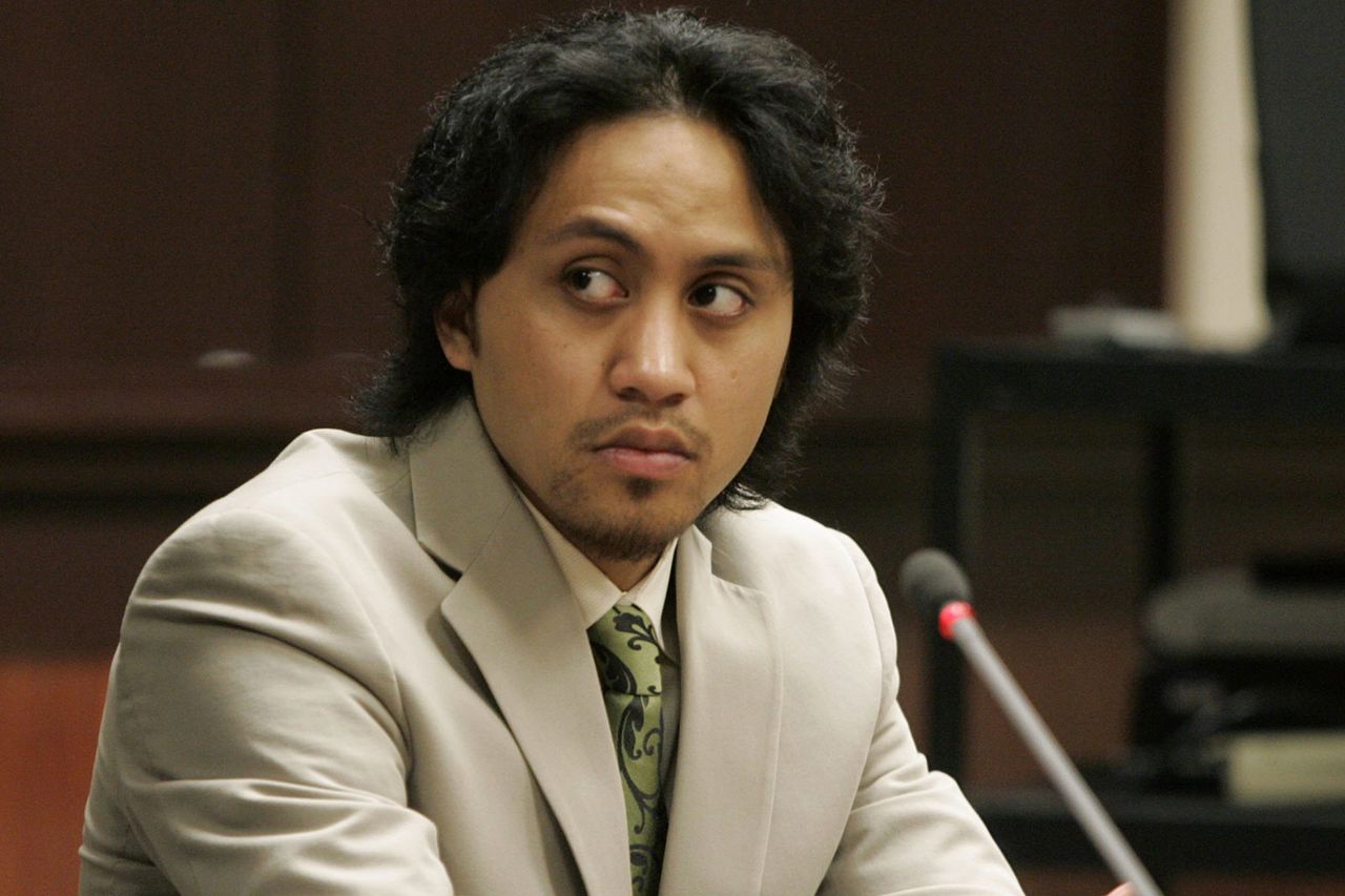 Vili Fualaau at Mary Kay Letourneau's trial on April 3, 2006.Credit: Ron Wurzer/Getty