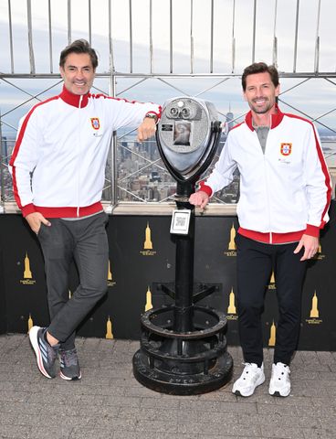 Vi­tor Bai­a and Adrien Silva.Credit: Roy Rochlin/Getty