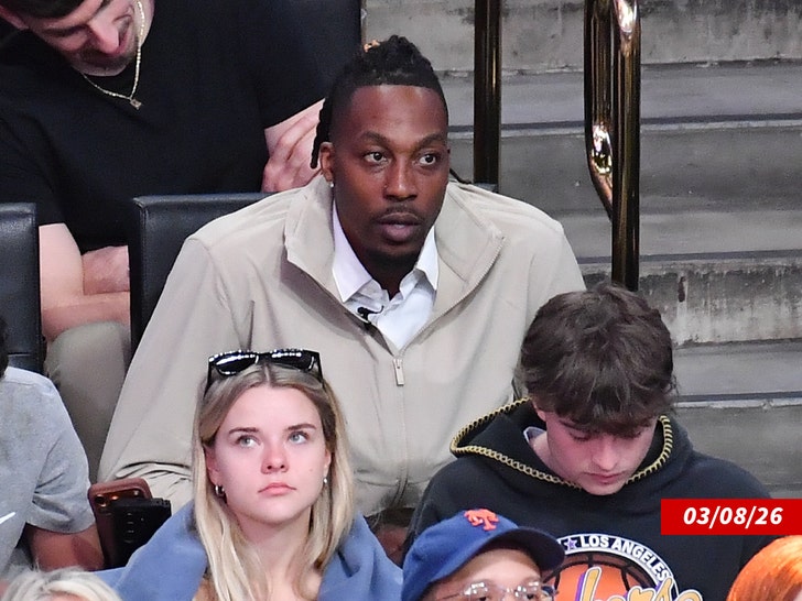 Dwight Howard at lakers gamegetty