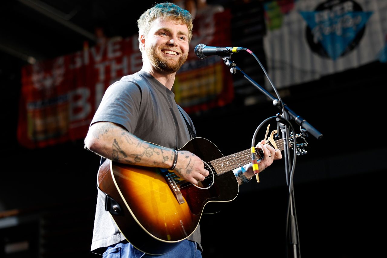 Alex Warren performing in Nashville in July 2024Credit: Jason Kempin/Getty