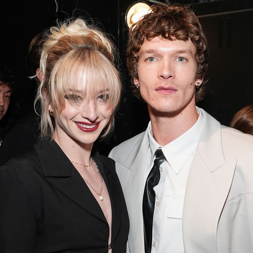 Amber Glenn and Connor Storrie attend the 37th Annual GLAAD Media Awards Amber Glenn and Connor StorrieCredit: Presley Ann/Getty