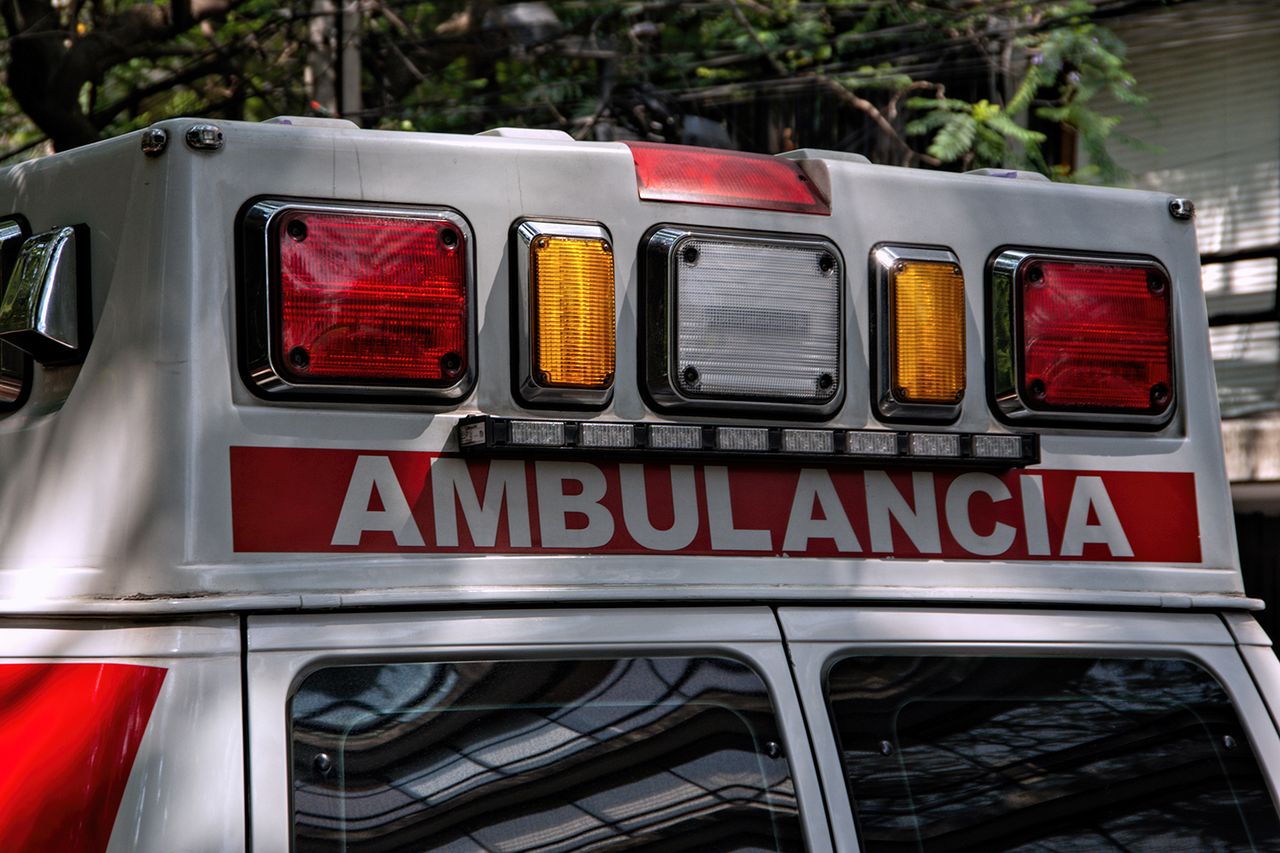 A stock photo of an ambulance in Mexico CityCredit: Getty