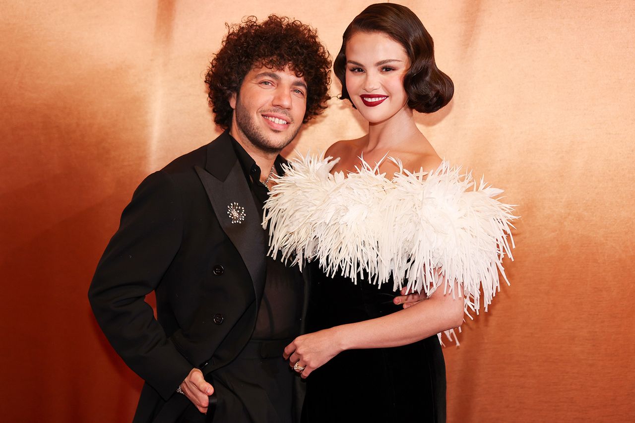 Benny Blanco and Selena Gomez at the 83rd Annual Golden GlobesCredit: Christopher Polk/2026GG/Penske Media via Getty