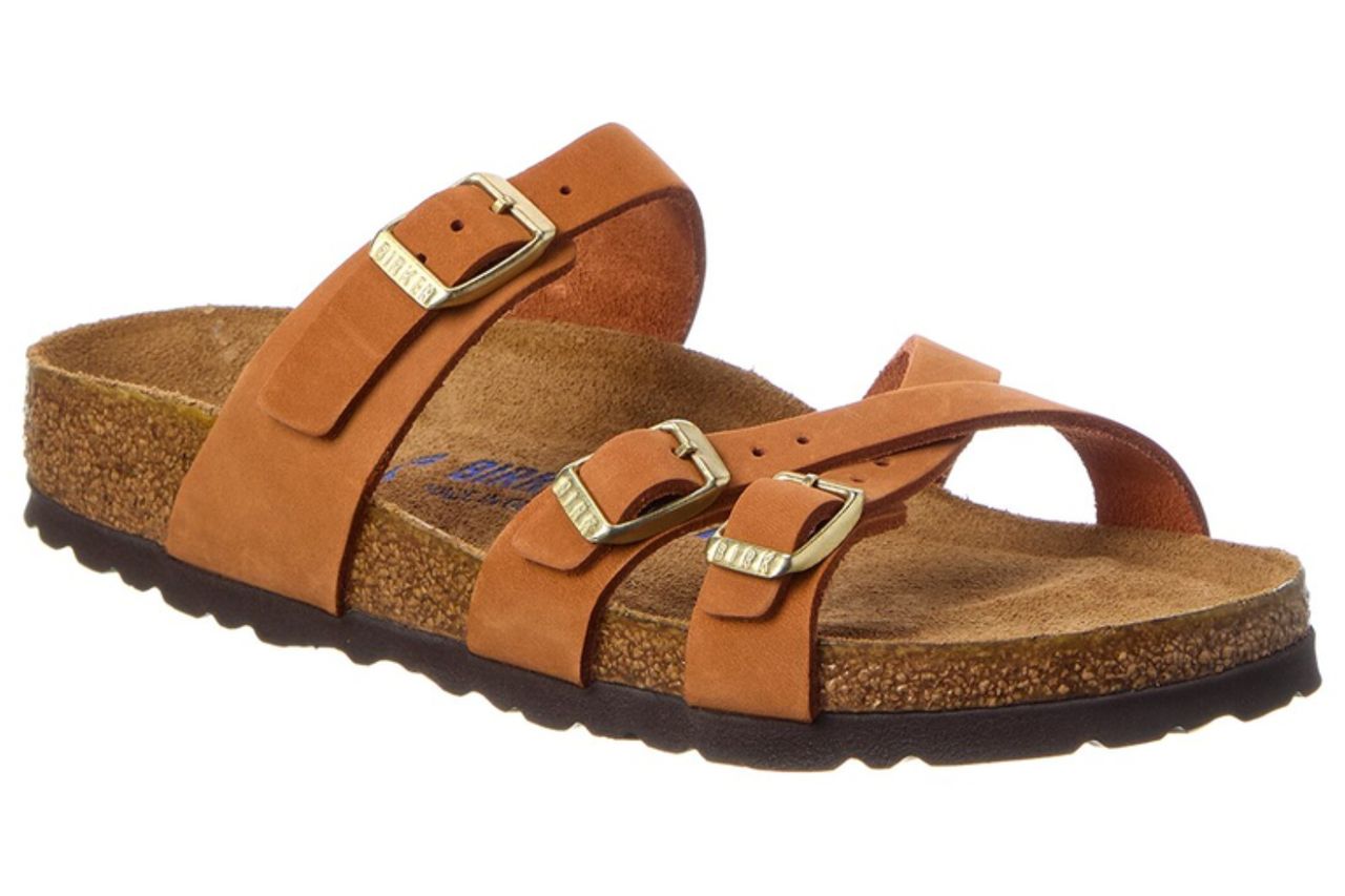 Birkenstock Franca Narrow Leather Sandal Credit: Rue La La