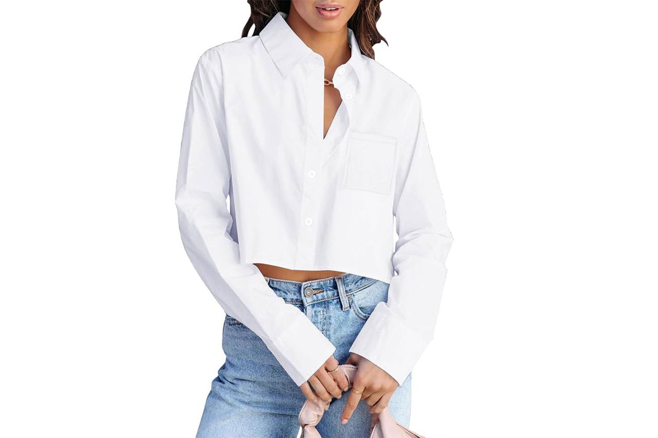 bonitee cropped long sleeve Credit: Amazon