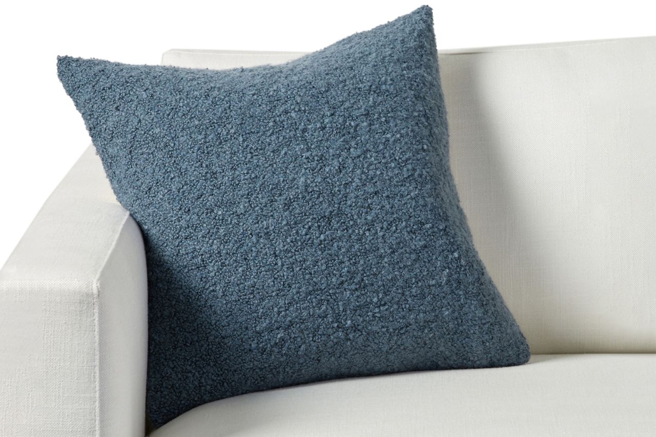 Boucle Pillow Credit: Pottery Barn