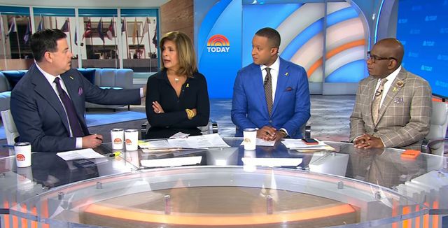 Carson Daly, Hoda Kotb, Craig Melvin and Al Roker discuss Savannah Guthrie's emotional interview on March 25.Credit: NBC
