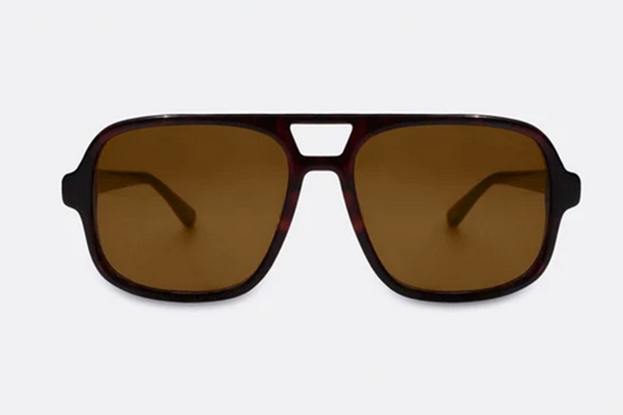 Cassis sunglasses with a tortoiseshell frame and brown lenses.