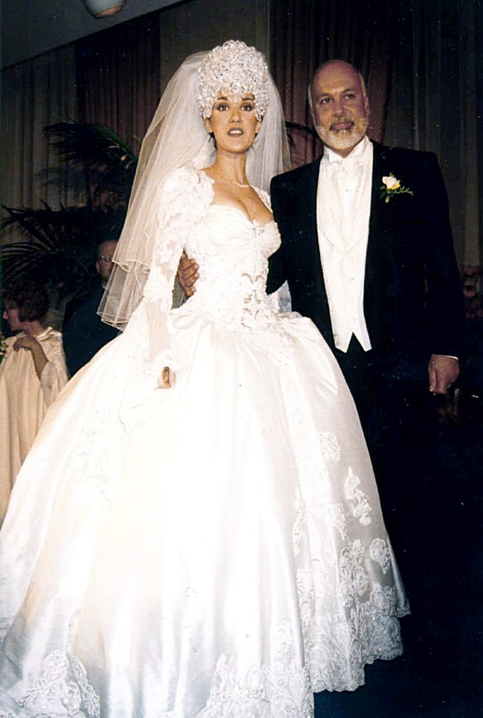 Celine Dion & Rene Angelil On Their Wedding Day