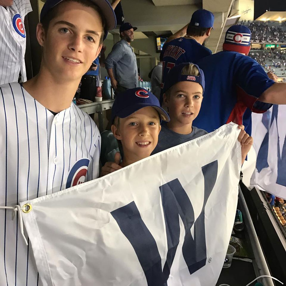 Christopher Jr., Finley, and Charles O'Donnell.Credit: Chris O'Donnell/Instagram