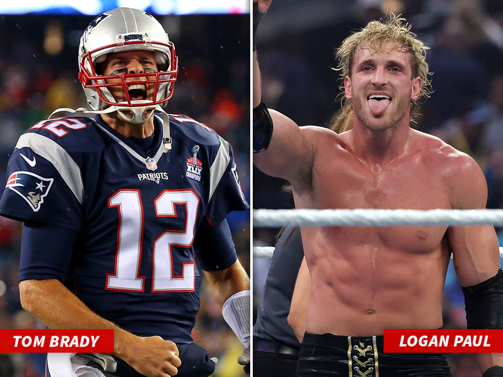 tom brady logan paul split sub 2