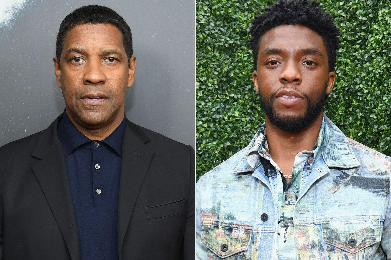 Denzel Washington; Chadwick BosemanCredit: Dimitrios Kambouris/Getty Images; Emma McIntyre/Getty Images