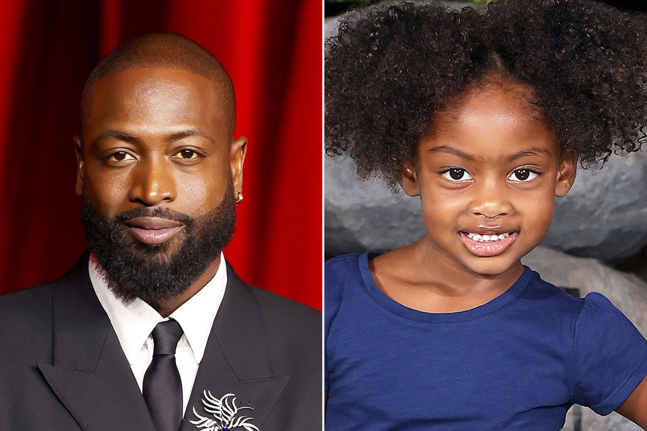 Dwyane Wade attends The Fourth Annual Academy Museum Gala at Academy Museum of Motion Pictures on October 19, 2024 in Los Angeles, California; Kaavia James Union Wade attends the Launch of New Adventure Training Program with Gabrielle Union at Great Wolf Lodge on September 14, 2023 in Garden Grove, California. Dwyane Wade and Kaavia James WadeCredit: Amy Sussman/Getty; Monica Schipper/Getty