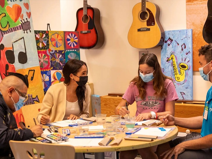 meghan markle visits childrens hospital 2