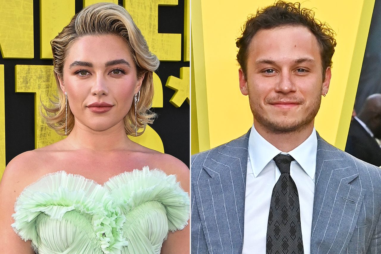 Florence Pugh and Finn ColeCredit: Gilbert Flores/Variety via Getty; Dave Benett/WireImage