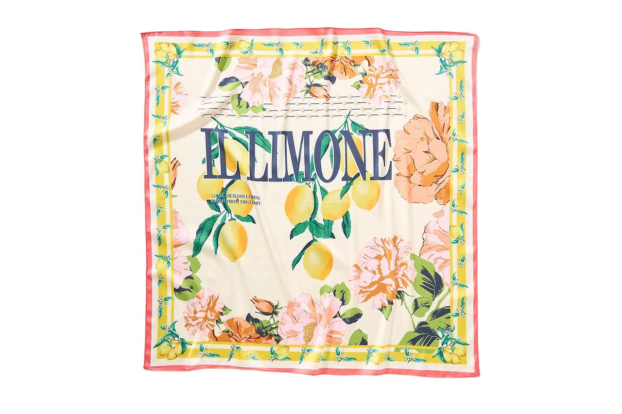 floral hair scarf Credit: Anthropologie