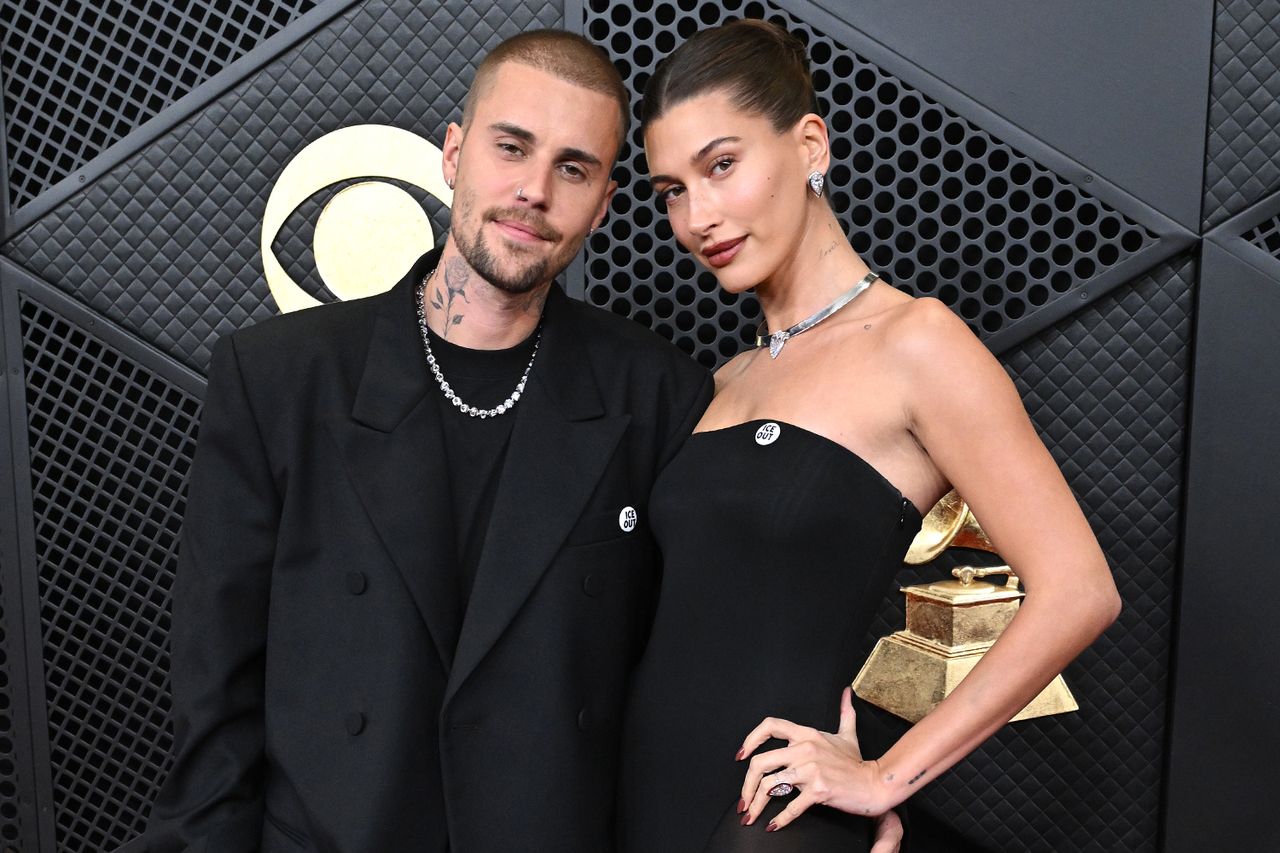 Justin Bieber and Hailey Bieber at the 68th GRAMMY Awards held at the Crypto.com Arena on February 01, 2026 in Los Angeles, CaliforniaCredit: Gilbert Flores/Billboard via Getty