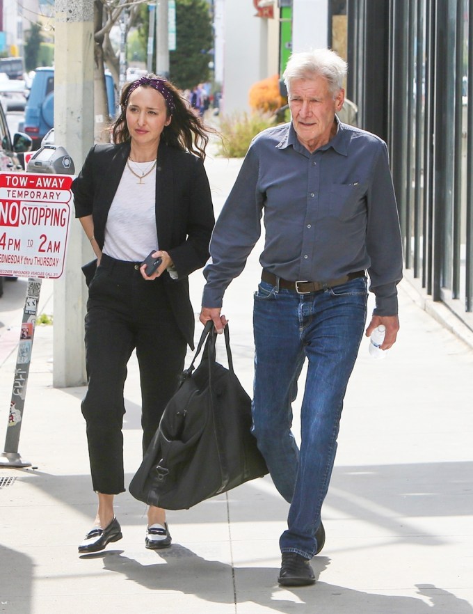 Harrison Ford With Daughter, Georgia