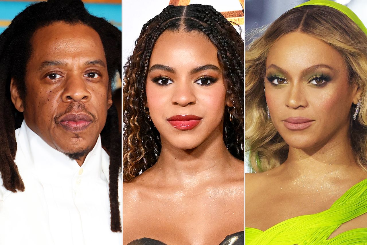 Jay-Z, Blue Ivy, BeyoncéCredit: Monica Schipper/WireImage; Axelle/Bauer-Griffin/FilmMagic; Kevin Mazur/WireImage